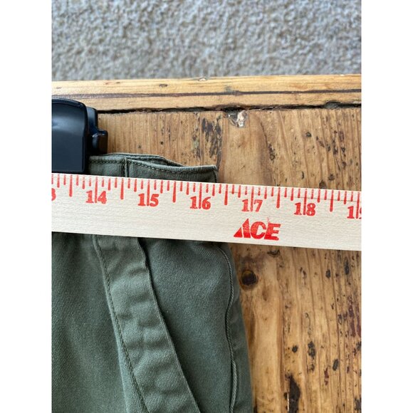 Universal Thread Womens Olive Cargo Pants Size 12 Utility Style Cotton Blend - Picture 6 of 6